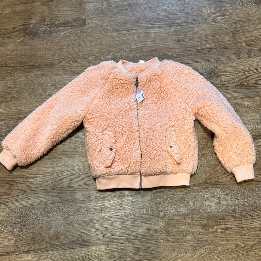 EVIE Kids Peach Fleece Jacket